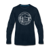 Georgia Long Sleeve T-Shirt - State Design Unisex Georgia Long Sleeve Shirt - deep navy