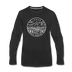 Idaho Long Sleeve T-Shirt - State Design Unisex Idaho Long Sleeve Shirt - black
