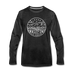 Idaho Long Sleeve T-Shirt - State Design Unisex Idaho Long Sleeve Shirt - charcoal gray