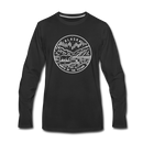 Alaska Long Sleeve T-Shirt - State Design Unisex Alaska Long Sleeve Shirt - black