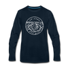 Arizona Long Sleeve T-Shirt - State Design Unisex Arizona Long Sleeve Shirt - deep navy