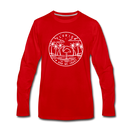 Florida Long Sleeve T-Shirt - State Design Unisex Florida Long Sleeve Shirt - red