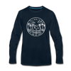 Florida Long Sleeve T-Shirt - State Design Unisex Florida Long Sleeve Shirt - deep navy