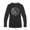 Arkansas Long Sleeve T-Shirt - State Design Unisex Arkansas Long Sleeve Shirt - black