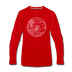 Arkansas Long Sleeve T-Shirt - State Design Unisex Arkansas Long Sleeve Shirt - red
