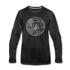 Arkansas Long Sleeve T-Shirt - State Design Unisex Arkansas Long Sleeve Shirt - charcoal gray