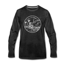 California Long Sleeve T-Shirt - State Design Unisex California Long Sleeve Shirt - charcoal gray