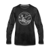 California Long Sleeve T-Shirt - State Design Unisex California Long Sleeve Shirt - charcoal gray