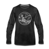 California Long Sleeve T-Shirt - State Design Unisex California Long Sleeve Shirt - charcoal gray