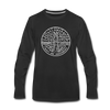 Delaware Long Sleeve T-Shirt - State Design Unisex Delaware Long Sleeve Shirt - black