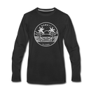 Hawaii Long Sleeve T-Shirt - State Design Unisex Hawaii Long Sleeve Shirt - black