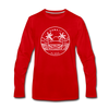 Hawaii Long Sleeve T-Shirt - State Design Unisex Hawaii Long Sleeve Shirt - red