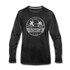 Hawaii Long Sleeve T-Shirt - State Design Unisex Hawaii Long Sleeve Shirt - charcoal gray
