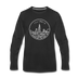 Illinois Long Sleeve T-Shirt - State Design Unisex Illinois Long Sleeve Shirt - black