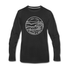 Indiana Long Sleeve T-Shirt - State Design Unisex Indiana Long Sleeve Shirt