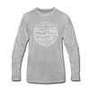 Indiana Long Sleeve T-Shirt - State Design Unisex Indiana Long Sleeve Shirt - heather gray
