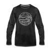 Indiana Long Sleeve T-Shirt - State Design Unisex Indiana Long Sleeve Shirt