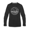 Kansas Long Sleeve T-Shirt - State Design Unisex Kansas Long Sleeve Shirt - black