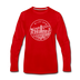 Michigan Long Sleeve T-Shirt - State Design Unisex Michigan Long Sleeve Shirt - red