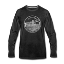 Michigan Long Sleeve T-Shirt - State Design Unisex Michigan Long Sleeve Shirt - charcoal gray