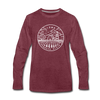 Iowa Long Sleeve T-Shirt - State Design Unisex Iowa Long Sleeve Shirt