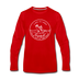 Louisiana Long Sleeve T-Shirt - State Design Unisex Louisiana Long Sleeve Shirt - red