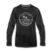 Louisiana Long Sleeve T-Shirt - State Design Unisex Louisiana Long Sleeve Shirt - charcoal gray