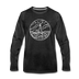 Maine Long Sleeve T-Shirt - State Design Unisex Maine Long Sleeve Shirt - charcoal gray