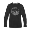 Kentucky Long Sleeve T-Shirt - State Design Unisex Kentucky Long Sleeve Shirt - black