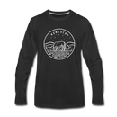 Kentucky Long Sleeve T-Shirt - State Design Unisex Kentucky Long Sleeve Shirt - black