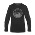 Kentucky Long Sleeve T-Shirt - State Design Unisex Kentucky Long Sleeve Shirt - black