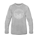 Kentucky Long Sleeve T-Shirt - State Design Unisex Kentucky Long Sleeve Shirt - heather gray