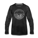 Kentucky Long Sleeve T-Shirt - State Design Unisex Kentucky Long Sleeve Shirt - charcoal gray