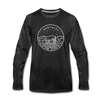 Kentucky Long Sleeve T-Shirt - State Design Unisex Kentucky Long Sleeve Shirt - charcoal gray