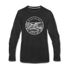 Mississippi Long Sleeve T-Shirt - State Design Unisex Mississippi Long Sleeve Shirt - black