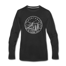 Montana Long Sleeve T-Shirt - State Design Unisex Montana Long Sleeve Shirt - black