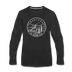 Montana Long Sleeve T-Shirt - State Design Unisex Montana Long Sleeve Shirt - black