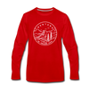 Montana Long Sleeve T-Shirt - State Design Unisex Montana Long Sleeve Shirt - red