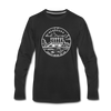 Nebraska Long Sleeve T-Shirt - State Design Unisex Nebraska Long Sleeve Shirt - black
