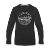 Maryland Long Sleeve T-Shirt - State Design Unisex Maryland Long Sleeve Shirt - black