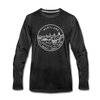 Maryland Long Sleeve T-Shirt - State Design Unisex Maryland Long Sleeve Shirt - charcoal gray