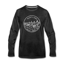 Maryland Long Sleeve T-Shirt - State Design Unisex Maryland Long Sleeve Shirt - charcoal gray