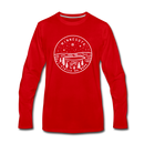 Minnesota Long Sleeve T-Shirt - State Design Unisex Minnesota Long Sleeve Shirt - red