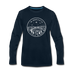 Minnesota Long Sleeve T-Shirt - State Design Unisex Minnesota Long Sleeve Shirt - deep navy