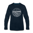 Missouri Long Sleeve T-Shirt - State Design Unisex Missouri Long Sleeve Shirt - deep navy