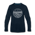Missouri Long Sleeve T-Shirt - State Design Unisex Missouri Long Sleeve Shirt - deep navy