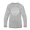 Nevada Long Sleeve T-Shirt - State Design Unisex Nevada Long Sleeve Shirt - heather gray