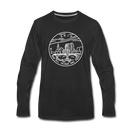 Ohio Long Sleeve T-Shirt - State Design Unisex Ohio Long Sleeve Shirt - black