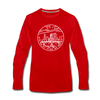 Ohio Long Sleeve T-Shirt - State Design Unisex Ohio Long Sleeve Shirt - red