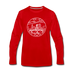 Ohio Long Sleeve T-Shirt - State Design Unisex Ohio Long Sleeve Shirt - red